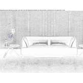 3-seater velvet sofa Ameyugo