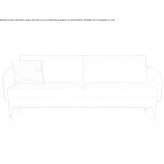 Fabric sofa Ichan
