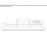 Skórzana sofa 3-osobowa Barx