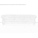 Skórzana sofa 2-osobowa Kochubey