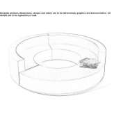 QM Foam Curved Modular Lounge Sofa Oquitoa