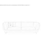 Modular leather sofa Krinec