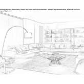 Corner sectional sofa in fabric Acucena