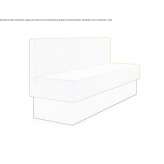 Modułowa sofa z tkaniny z ognioodporną wyściółką Barroman