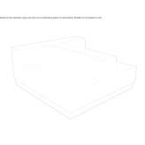 Dwustronna sofa wypoczynkowa QM Foam Snagov