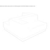QM Foam reversible lounge sofa Snagov