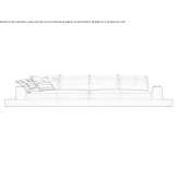 Skórzana sofa segmentowa Arandiga