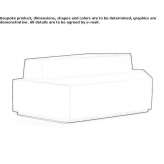 3-osobowa sofa wypoczynkowa QM Foam Carraia