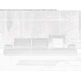 Fabric sofa with headrest Calanda