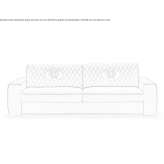 Sofa z tkaniny Cadaval