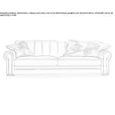 Skórzana sofa 3-osobowa Zeilarn