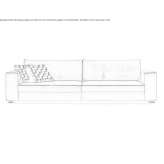 Leather sofa Pujili