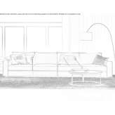 Aksamitna sofa segmentowa Morshyn