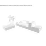Modułowa sofa segmentowa z tkaniny Lidoriki