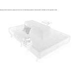 Modułowa sofa segmentowa z tkaniny Croston