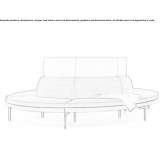 Modular sofa Moetz