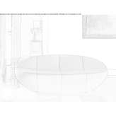 Sofa materiałowa 2-osobowa Karojba