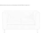 2-seater leather lounge sofa Keynsham