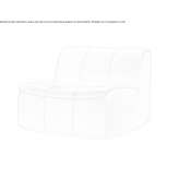 Leather armchair Peelo
