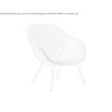 Armchair with armrests Oceano