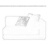 Modular sectional sofa Bamenohl