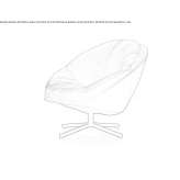 Leather armchair Fresach