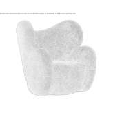 Sheepskin Wing armchair Sublette