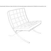 Leather armchair Caslano