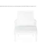 Fabric armchair with armrests Oakmere