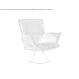 Swivel chair with conical base Falcau