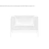 Fabric armchair with armrests Jarillas