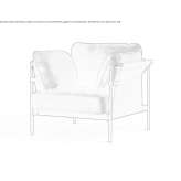 Armchair with armrests Wolston
