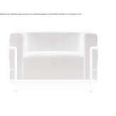 Lobby chair with armrests Reznos