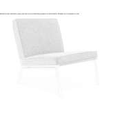 Fabric armchair Reuilly