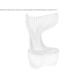 Fabric armchair with high backrest Myaksa