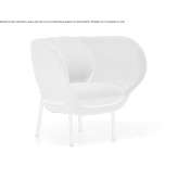 Armchair with armrests Loseto