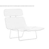 An armchair based on a sleigh Karliova