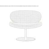 Swivel armchair Praid