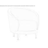Armchair with armrests Lankwitz