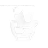 Armchair with armrests Madeley