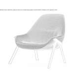 Fabric armchair Jabenita