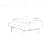 Armchair with armrests Colugna