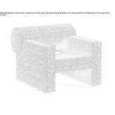 Acoustic fabric armchair with armrests Koryfi