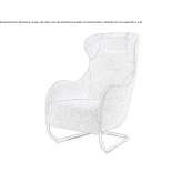 Armchair with footrest Cechtice
