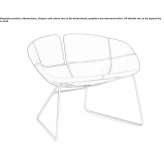An armchair based on a sleigh Clingen