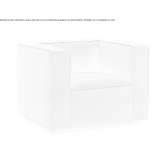Upholstered armchair with armrests Girua