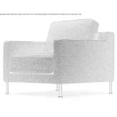 Fabric armchair with armrests Gevninge