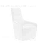 Upholstered armchair with high backrest Pamukova