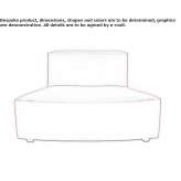 Small fabric sofa Girua