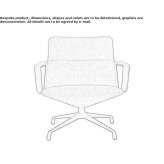 Swivel armchair with 4-star base and armrests Amacuzac